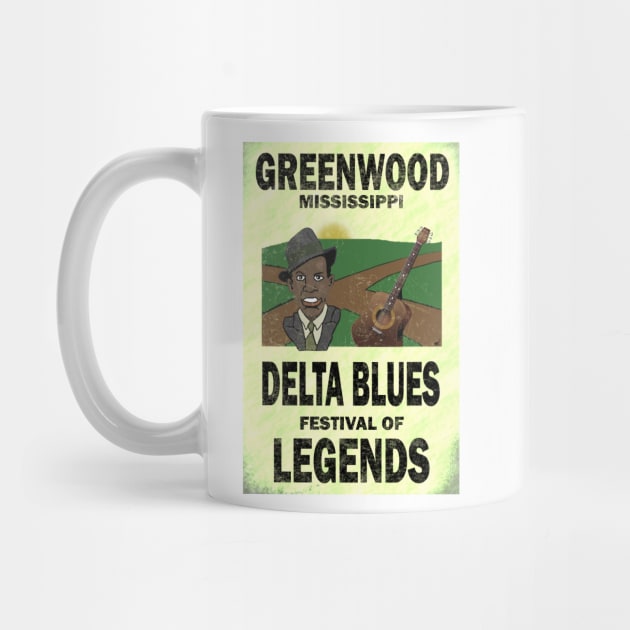 Greenwood Mississippi Delta Blues by oldrockerdudes